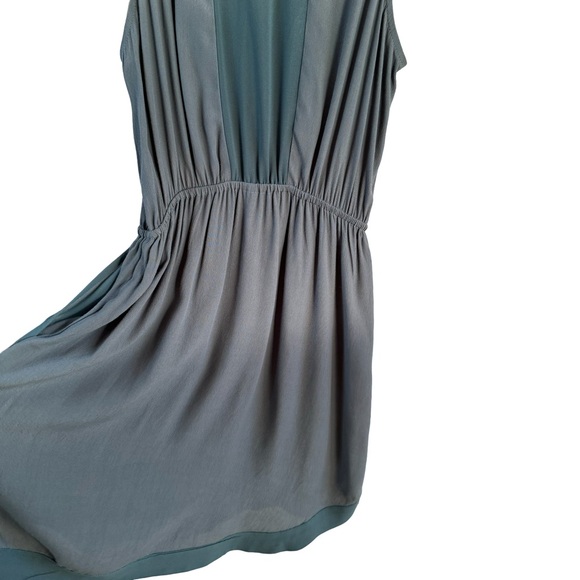 Maeve Anthropologie Pelona Sage Green Sleeveless Mini Dress Size S - Picture 5 of 13